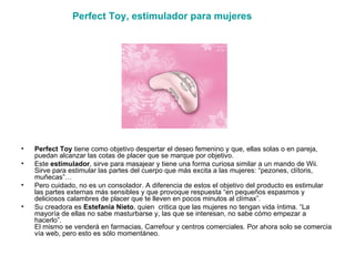 Perfect   Toy , estimulador para mujeres ,[object Object],[object Object],[object Object],[object Object]