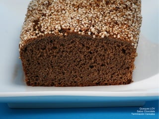 Queques LOV Sabor Chocolate Terminación Cereales 