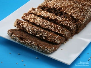 Queques LOV Sabor Chocolate Terminación Cereales 