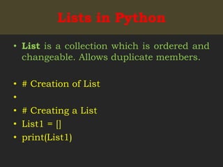list and control statement.pptx
