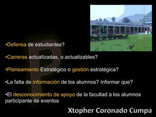 Presentación de la propuestas de la Lista P