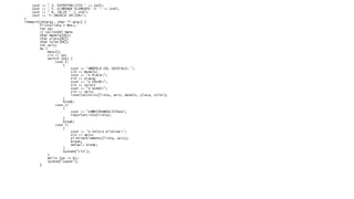 Listas. Codigo en Lenguaje cpp