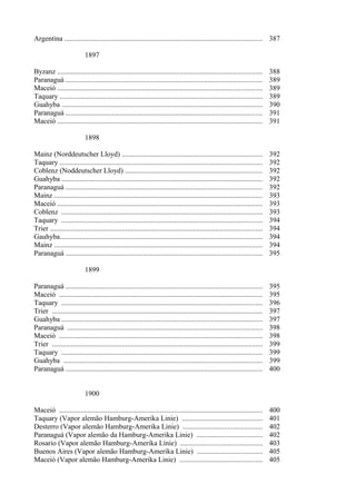Listas de imigrantes Europeus para Joinville e região