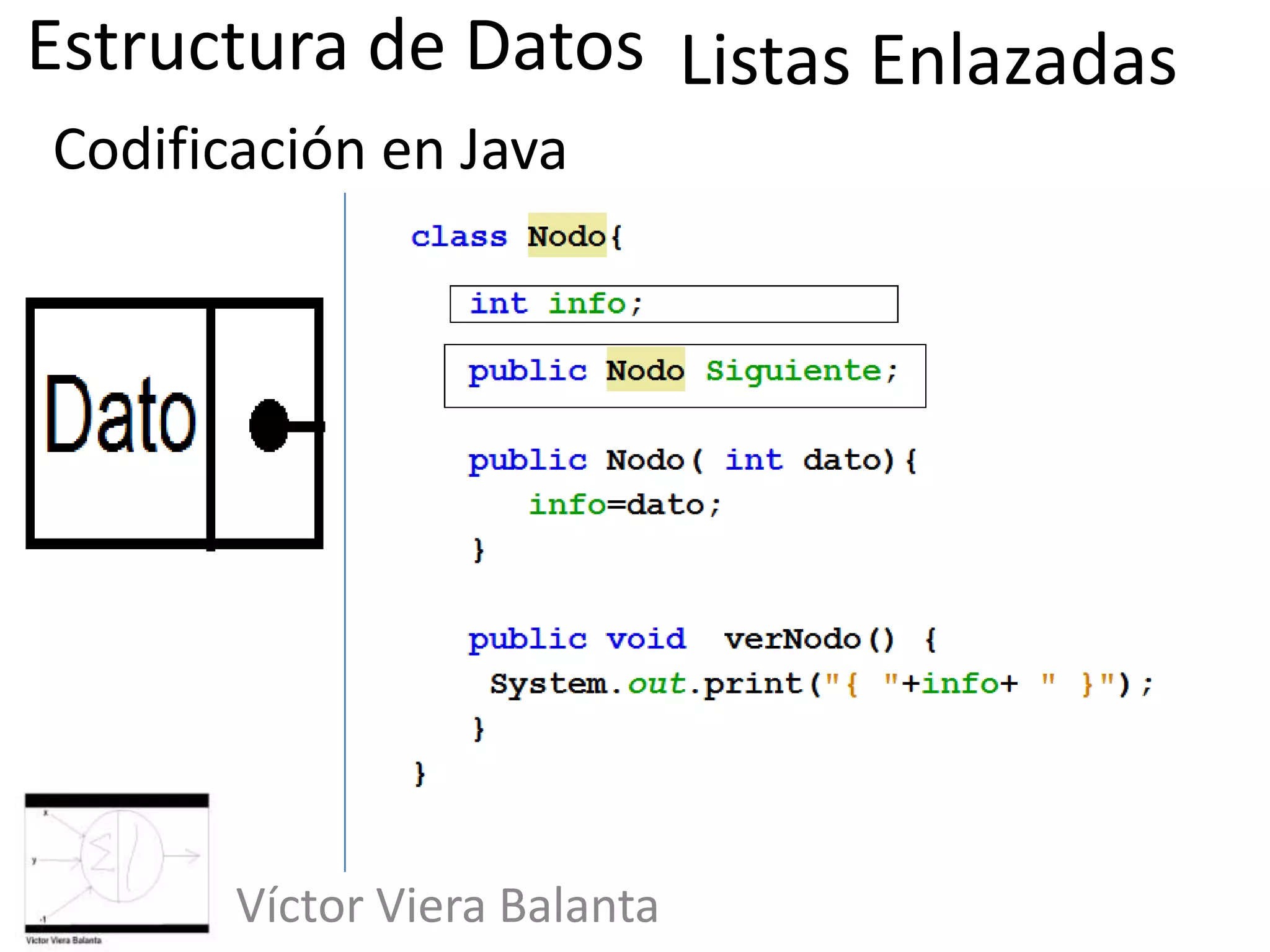 Listas enlazadas | PPTX