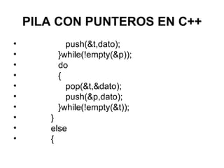 Listas, pilas y colas | PPT