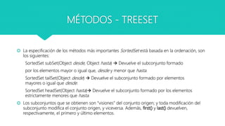 Programación 3: listas y conjuntos en java | PPTX