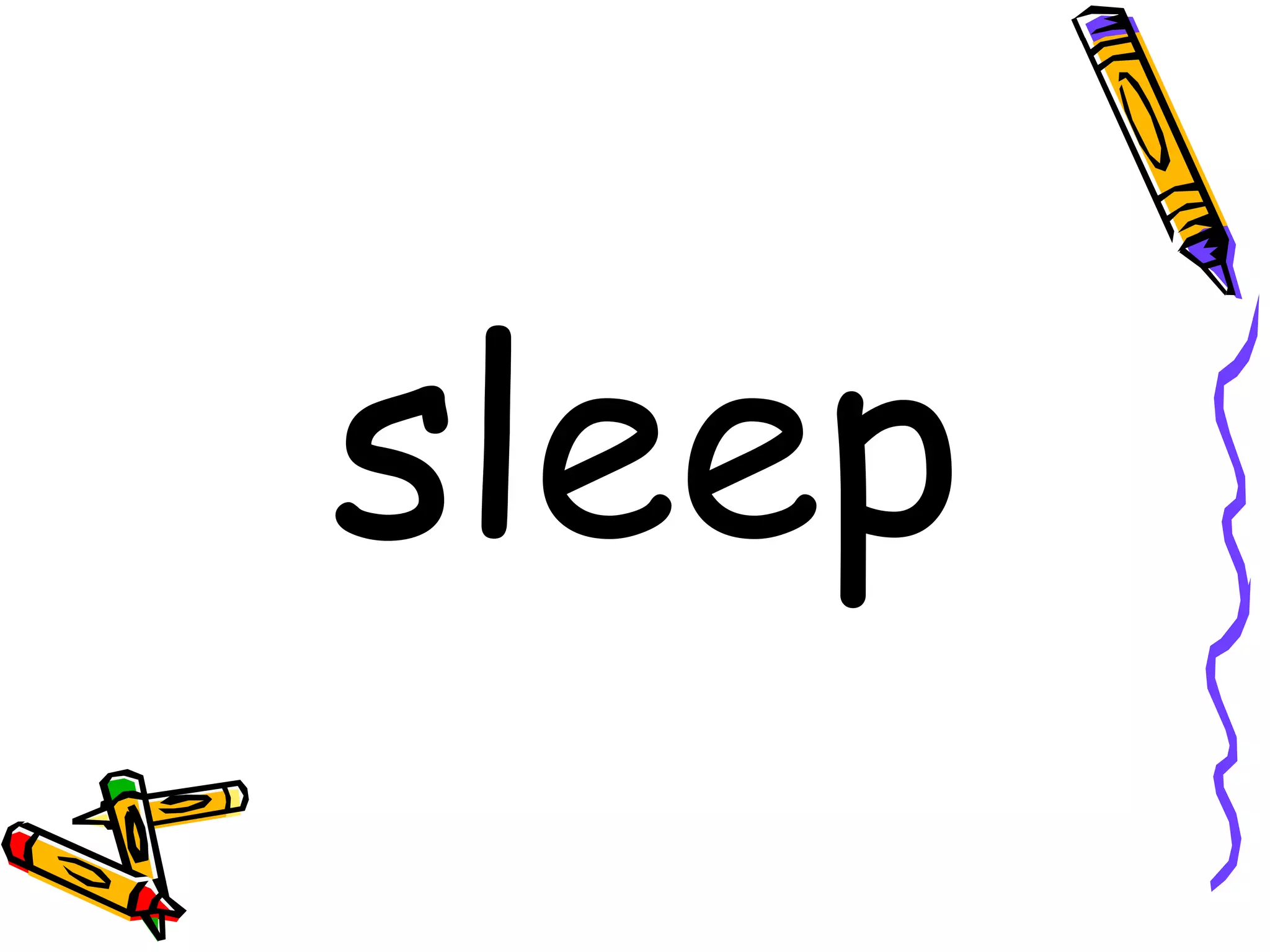 sleep 
