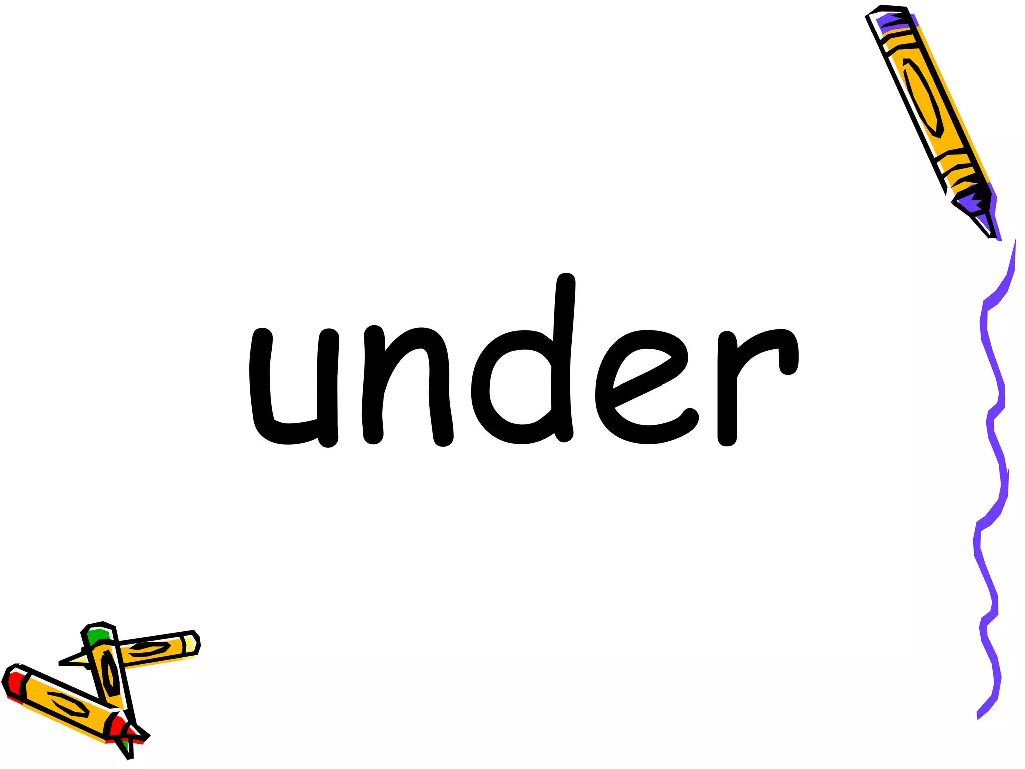 under 