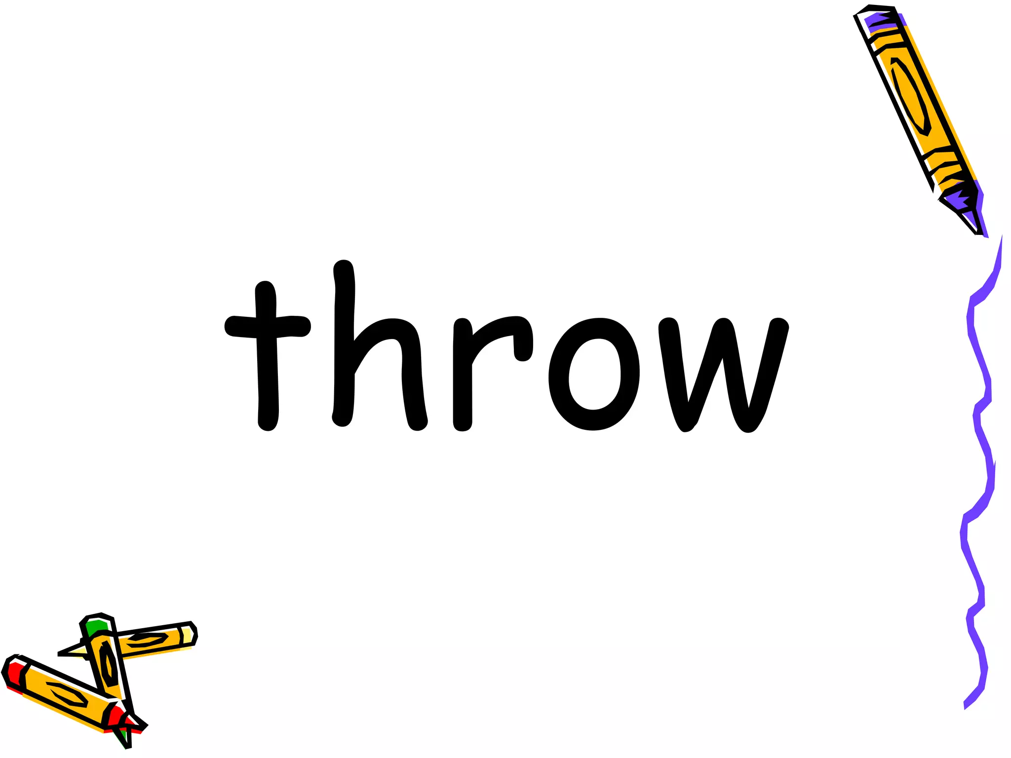 throw 
