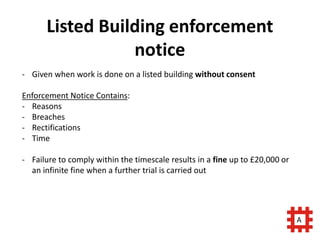 Listed building presentation final | PPTX