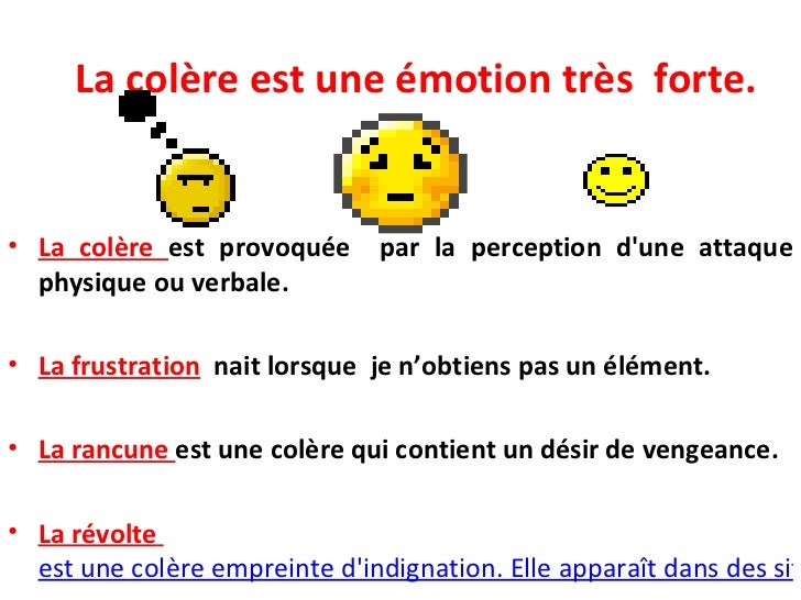 Liste Des Emotions