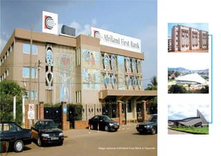Siège national d’Afriland First Bank à YaoundéSiège national d’Afriland First Bank à Yaoundé
 