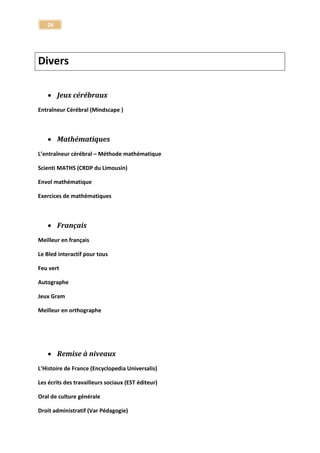 26 
La famille recomposée – Emilie Devienne (Weelearn) 
La gestion des émotions – Docteur Tal Schaller (Weelearn) 
La Morphopsychologie – Patrice Ras (Weelearn) 
Le Feng Shui au quotidien – Chantal Marquet (Weelearn) 
Le Mind Mapping – Xavier Delengaigne & Pierre Mongin (Weelearn) 
Le principe de précaution – Michèle Declerck (Weelearn) 
Le principe de résilience – Boris Cyrulnik (Weelearn) 
Les résistances au changement – Dominique Chapot (Weelearn) 
Les stratégies d'évitement - Michèle Declerck (Weelearn) 
Mieux respirer pour mieux vivre – Dominique Lonchant (Weelearn) 
Musclez votre confiance – Jacques Dechance (Weelearn) 
Négocier avec succès au quotidien – Lionel Bellenger (Weelearn) 
Osez réorganiser votre vie – Catherine Cudicio (Weelearn) 
Pour en finir avec l’insomnie – Aurélie Meyer Mazel (Weelearn) 
Pour en finir avec la jalousie – Yves-Alexandre Thalmann (Weelearn) 
Pour un corps sain et sans douleurs ! – Christophe Carrio (Weelearn) 
Principes de base pour mieux vivre ses relations – Jacques Salomé (Weelearn) 
Rire au quotidien avec la Rigologie – Corinne Cosseron (Weelearn) 
 