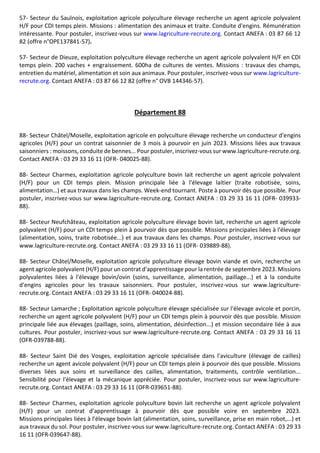 Liste des offres agricoles lorraines Lagriculture Recrute 270323.pdf
