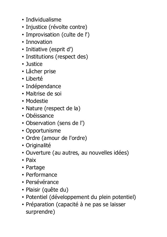 PDF Télécharger valeurs de travail Gratuit PDF | PDFprof.com