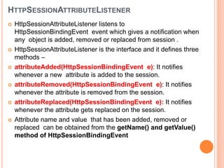 Listeners and filters in servlet | PPT