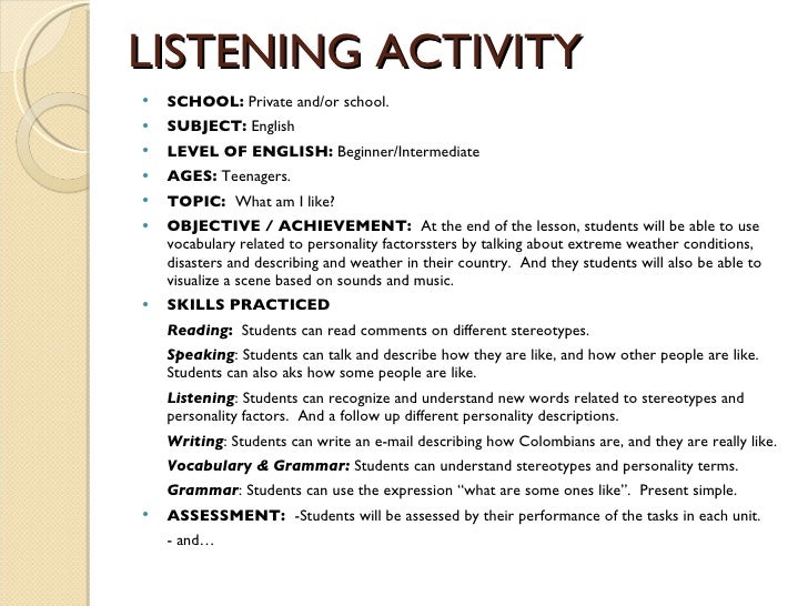 learning worksheet directions Listening learning worksheet directions Listening