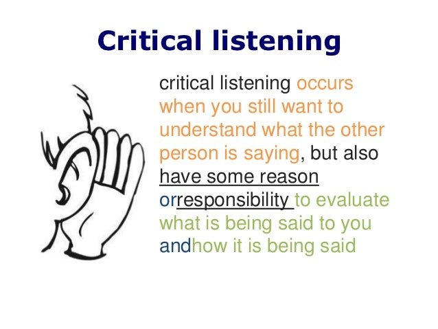 analytical listening