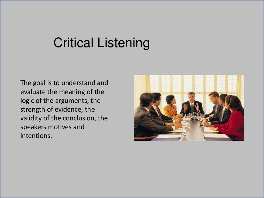 Critical Listening Examples