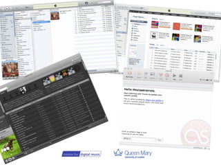 listening is effective

• users can understand and navigate a collection of music as effectively
  without a GUI as with o...