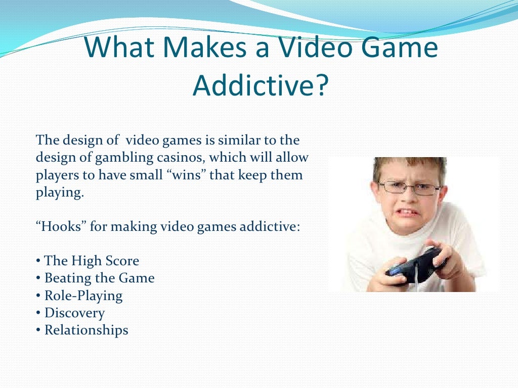 presentation on games addiction