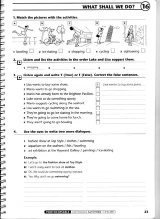 Listening activities | PDF