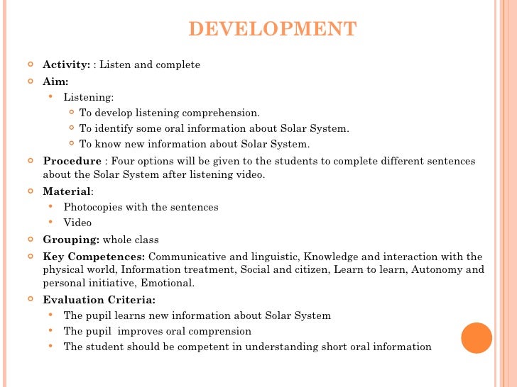 Listening And Speaking