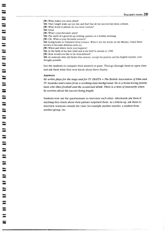 Listening and speaking. advanced.