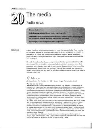 Listening and speaking. advanced.