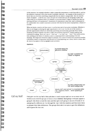 Listening and speaking. advanced.