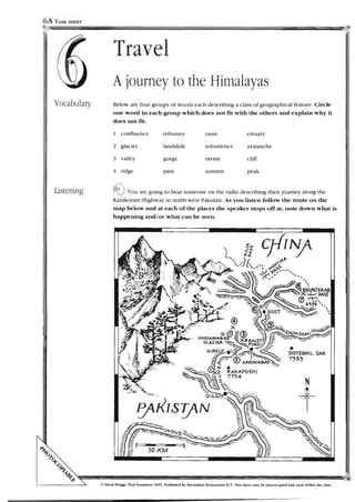 Listening and speaking. advanced.