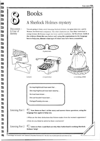 Listening and speaking. advanced.