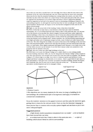 Listening and speaking. advanced.