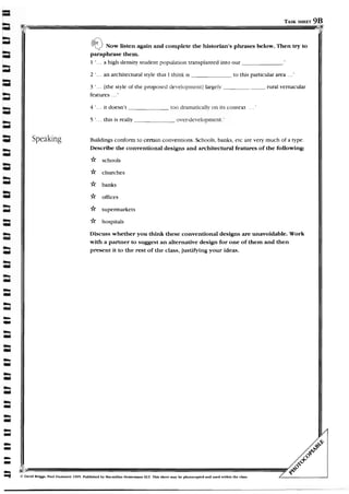 Listening and speaking. advanced.