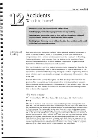 Listening and speaking. advanced.