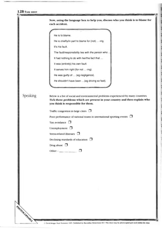 Listening and speaking. advanced.