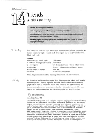 Listening and speaking. advanced.