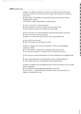 Listening and speaking. advanced.