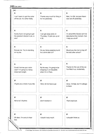 Listening and speaking. advanced.