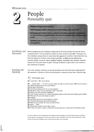 Listening and speaking. advanced.