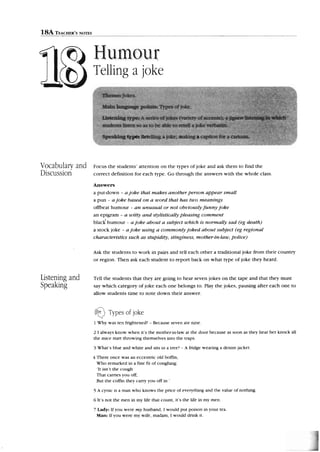 Listening and speaking. advanced.