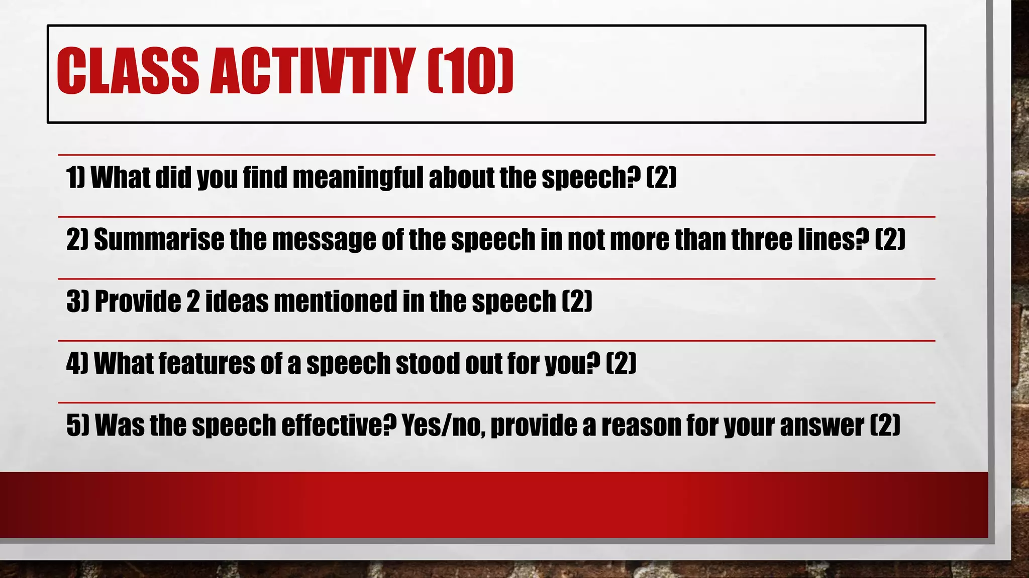 Listening and Speaking - Speech, Grade 9.pptx
