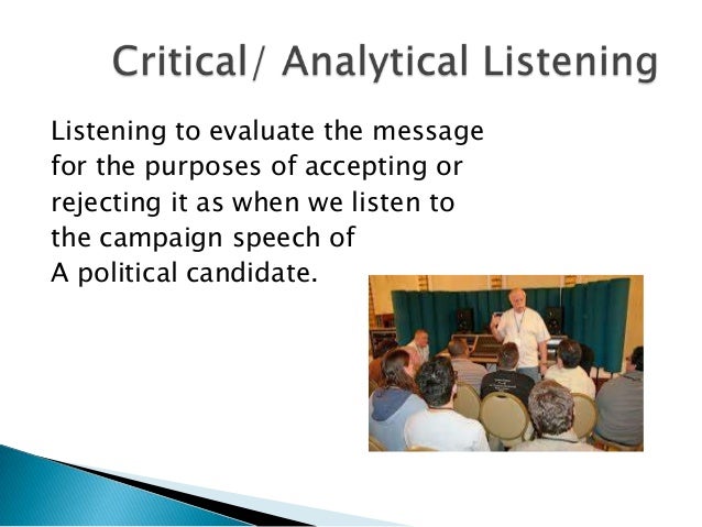 analytical listening