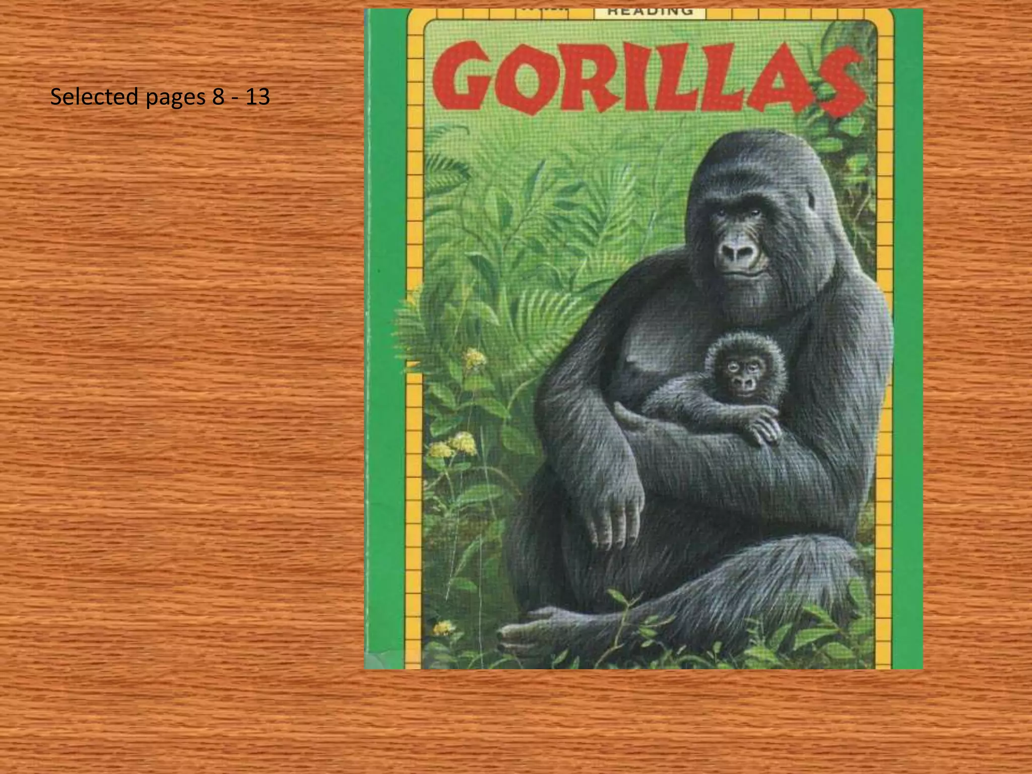 Selected pages 8 - 13
 