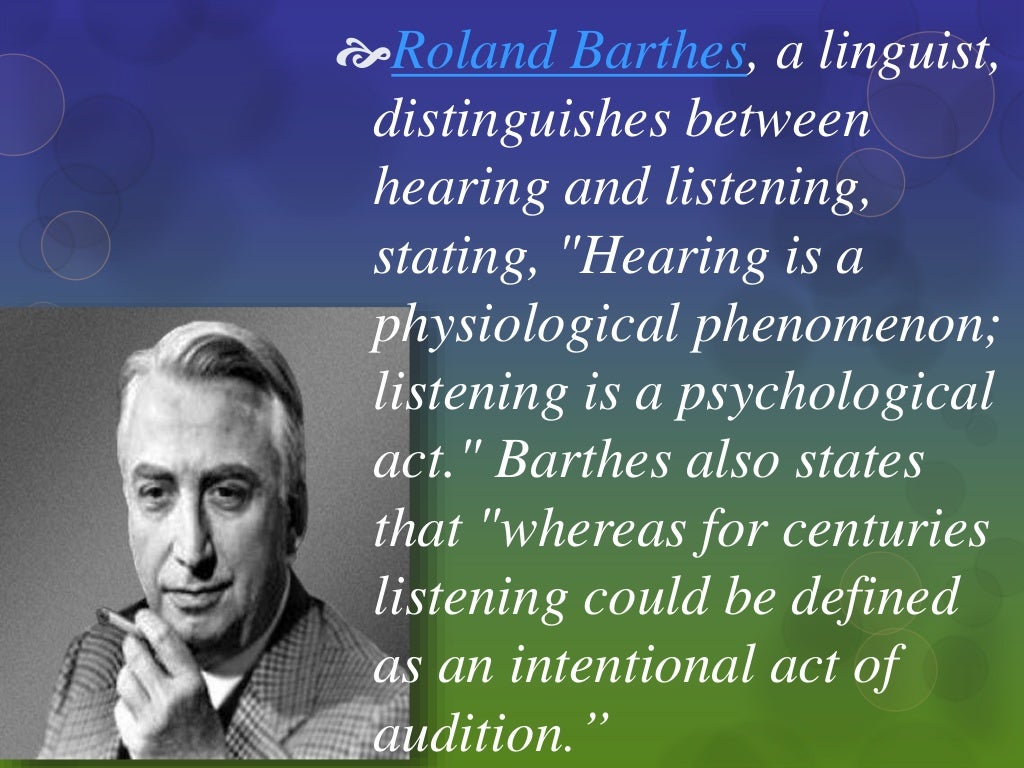 LISTENING Definition Importance Effective Listening 