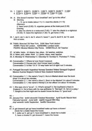 Listening exercises 1st term nb1