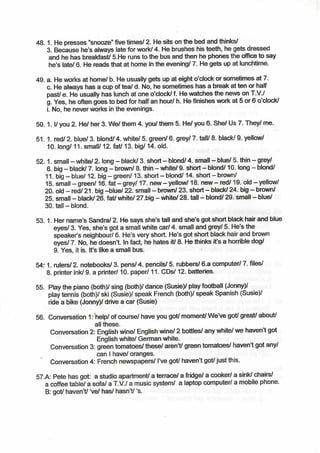 Listening exercises 1st term nb1