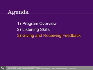 Listening and Giving & Receiving Feedback | PPTX
