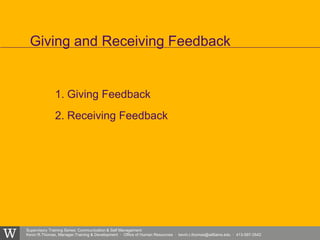 Listening and Giving & Receiving Feedback | PPTX