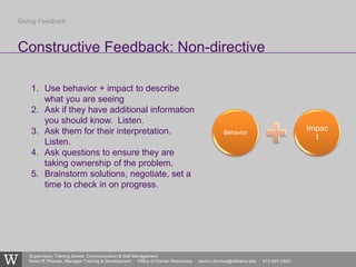 Listening and Giving & Receiving Feedback | PPTX